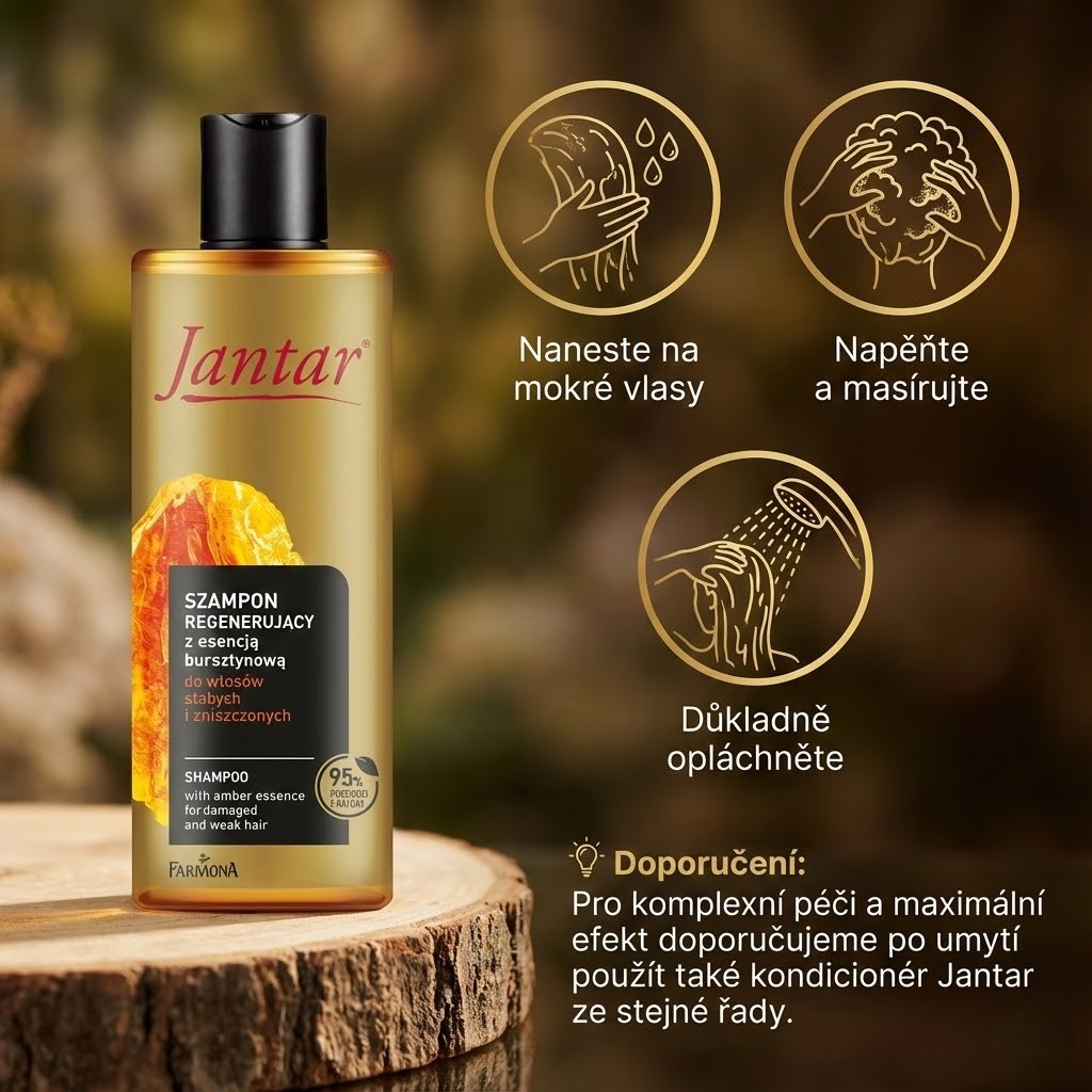 Jantar Farmona šampon 300ml